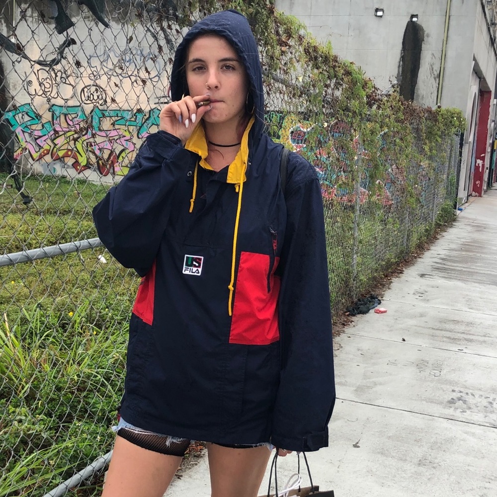 FILA pullover rain jacket! - Picture 4 of 4